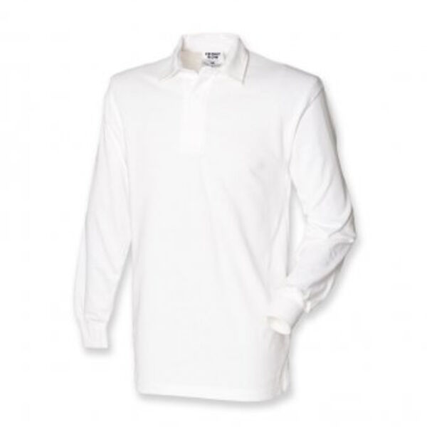 FR1mg Long sleeve plain rugby shirt Thumbnail